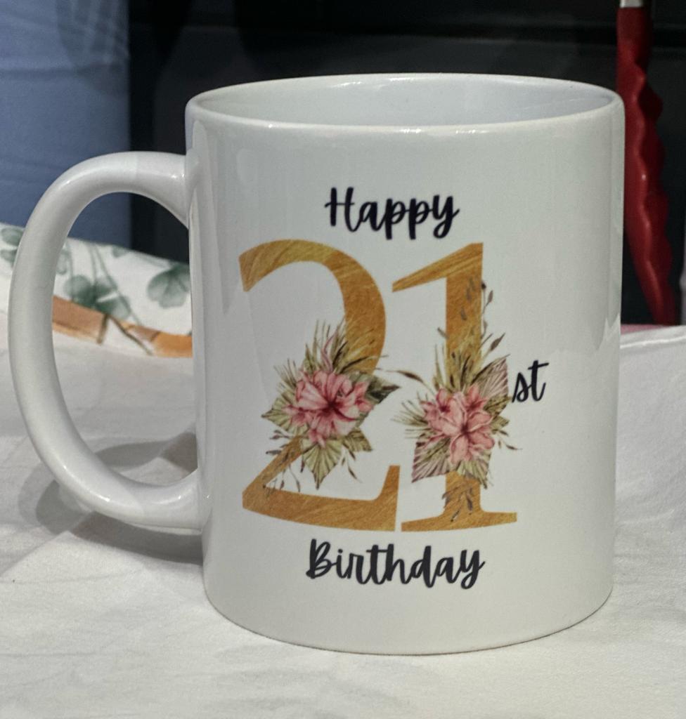 Personalised Birthday Mug