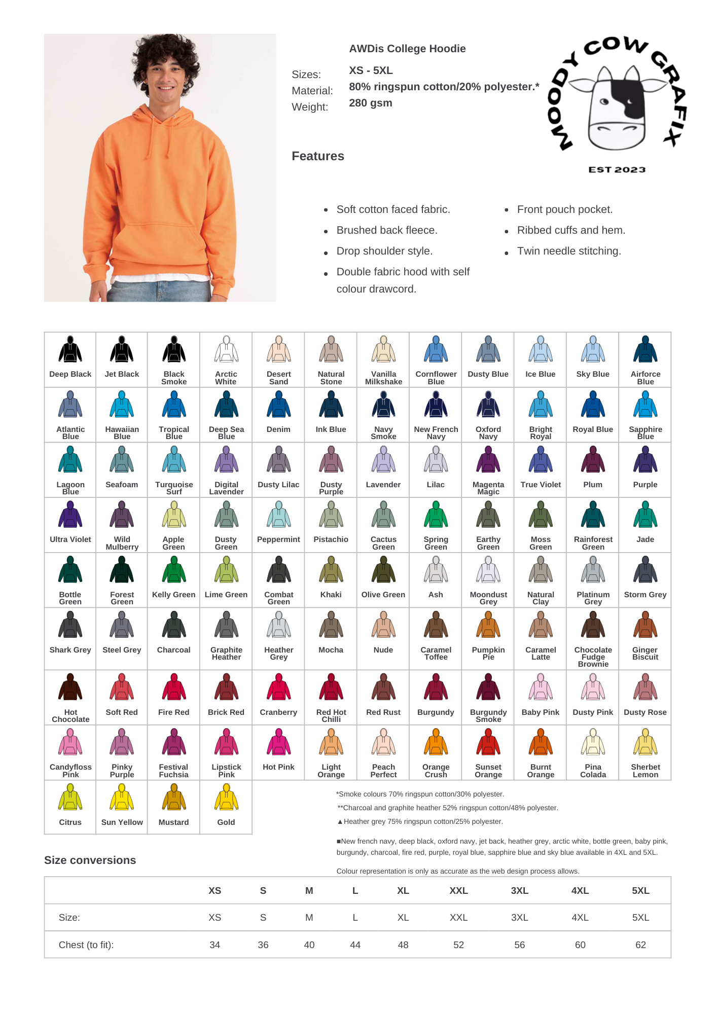 Custom Design Unisex College Hoodie - Keep on Movin' 2025