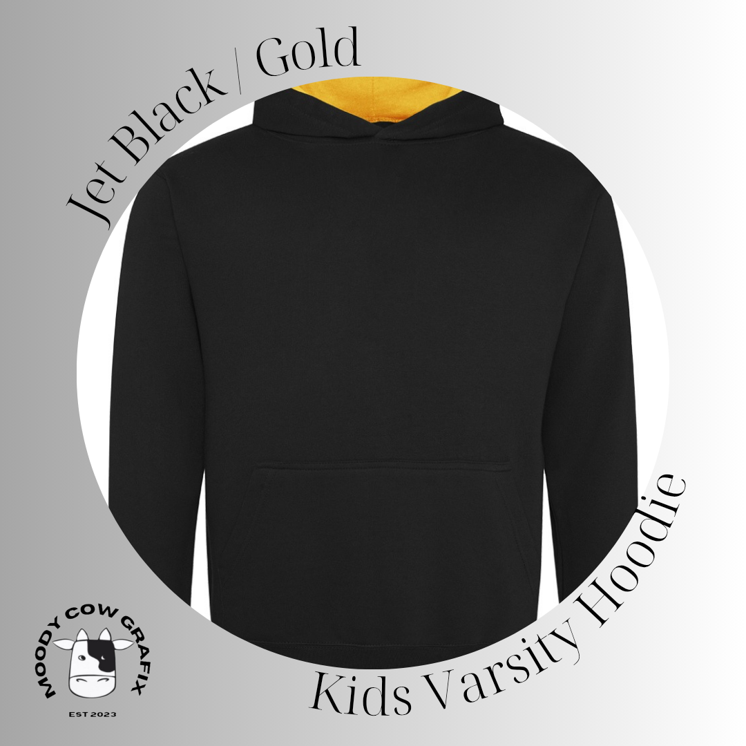 Custom Design Kids Varsity Hoodie - The Ultimate Face Off 2025