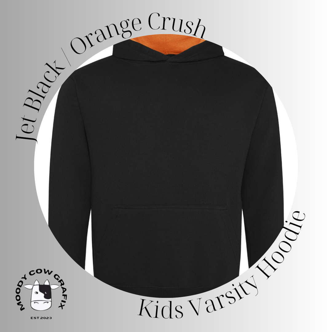 Custom Design Kids Varsity Hoodie - The Ultimate Face Off 2025