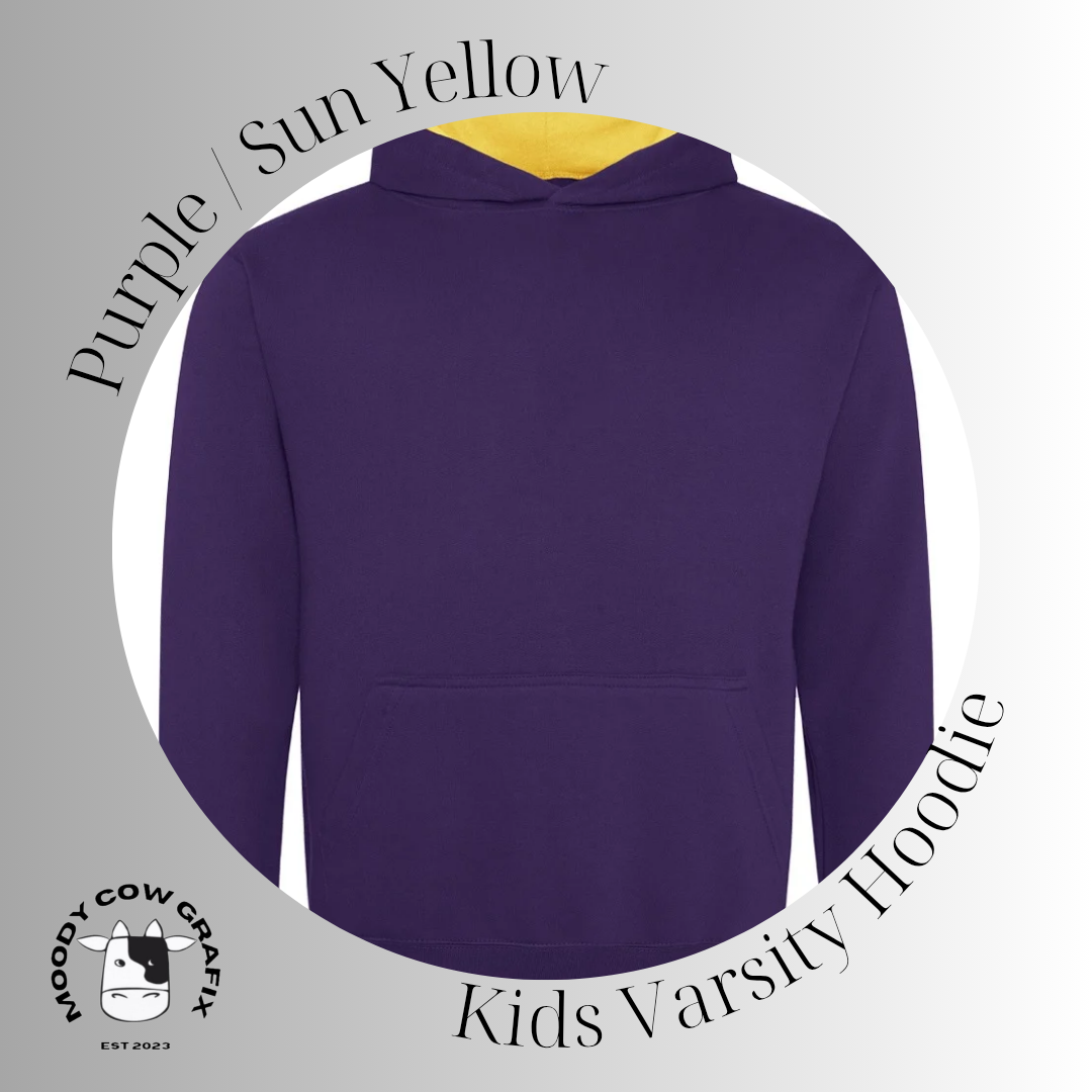 Custom Design Kids Varsity Hoodie - The Ultimate Face Off 2025