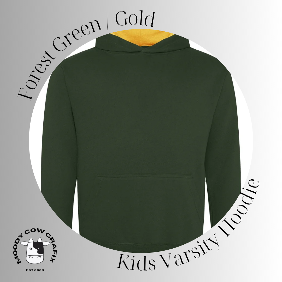 Custom Design Kids Varsity Hoodie - The Ultimate Face Off 2025