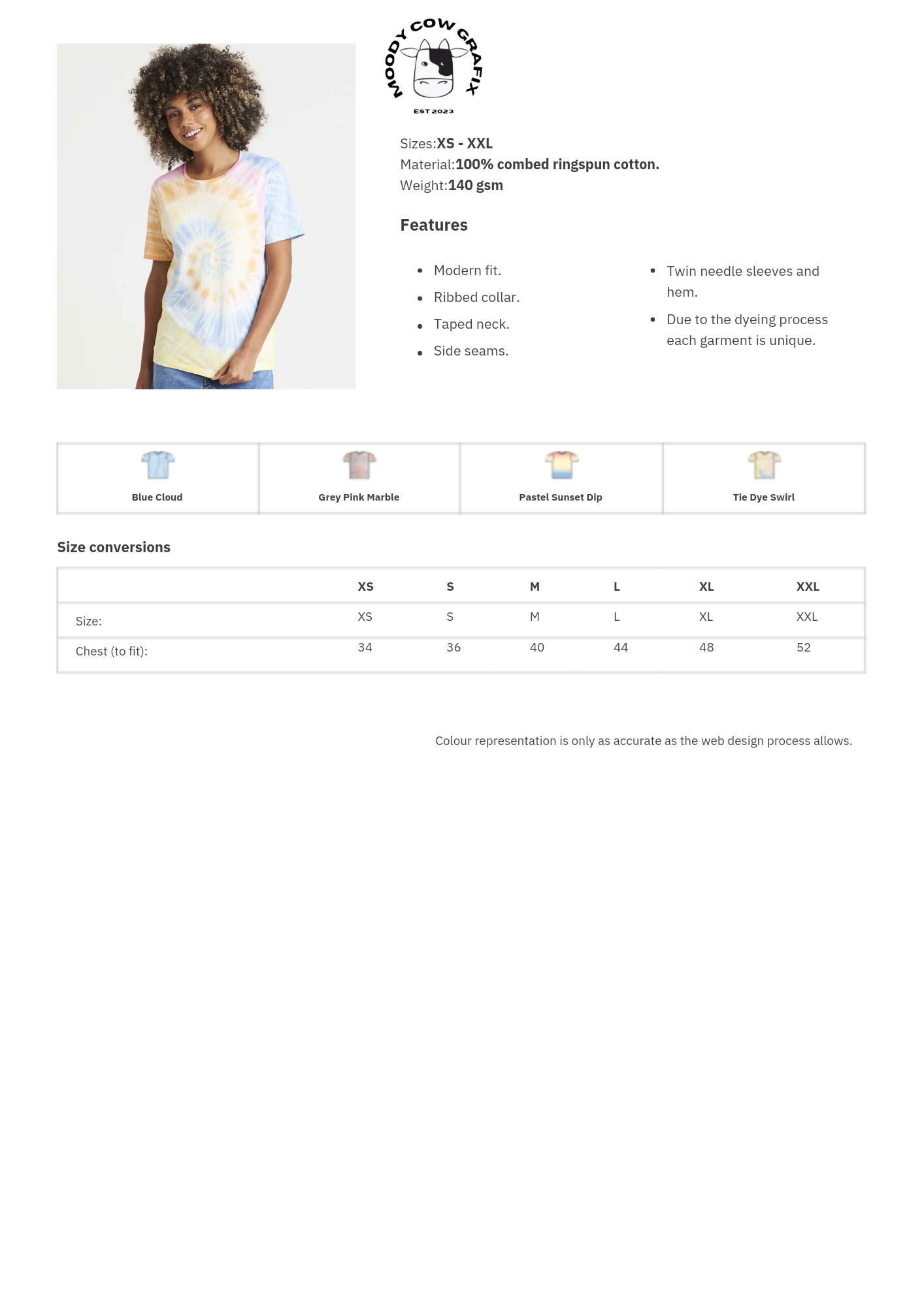 Custom Design Tie Dye T-Shirt