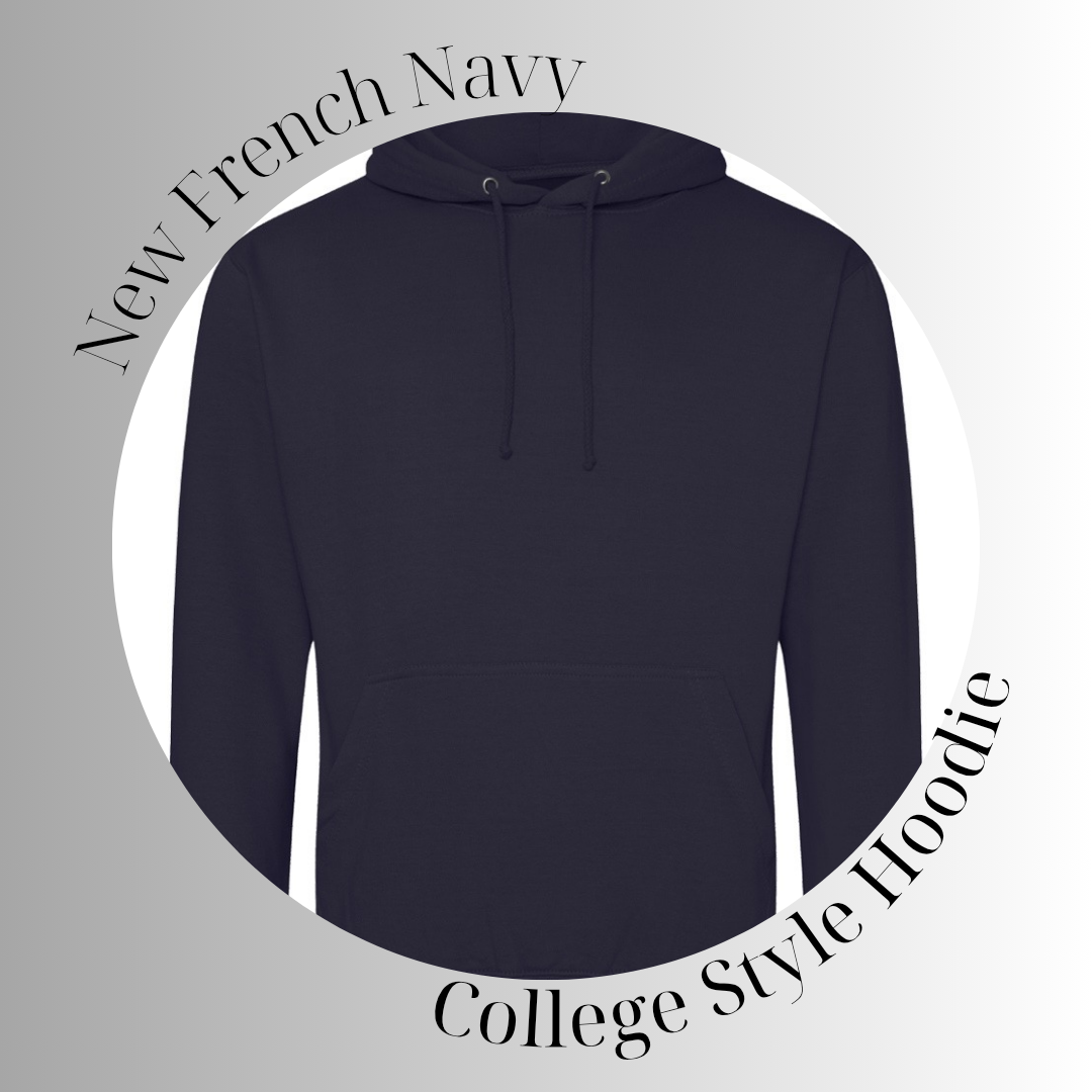Custom Design Unisex College Hoodie - Keep on Movin' 2025