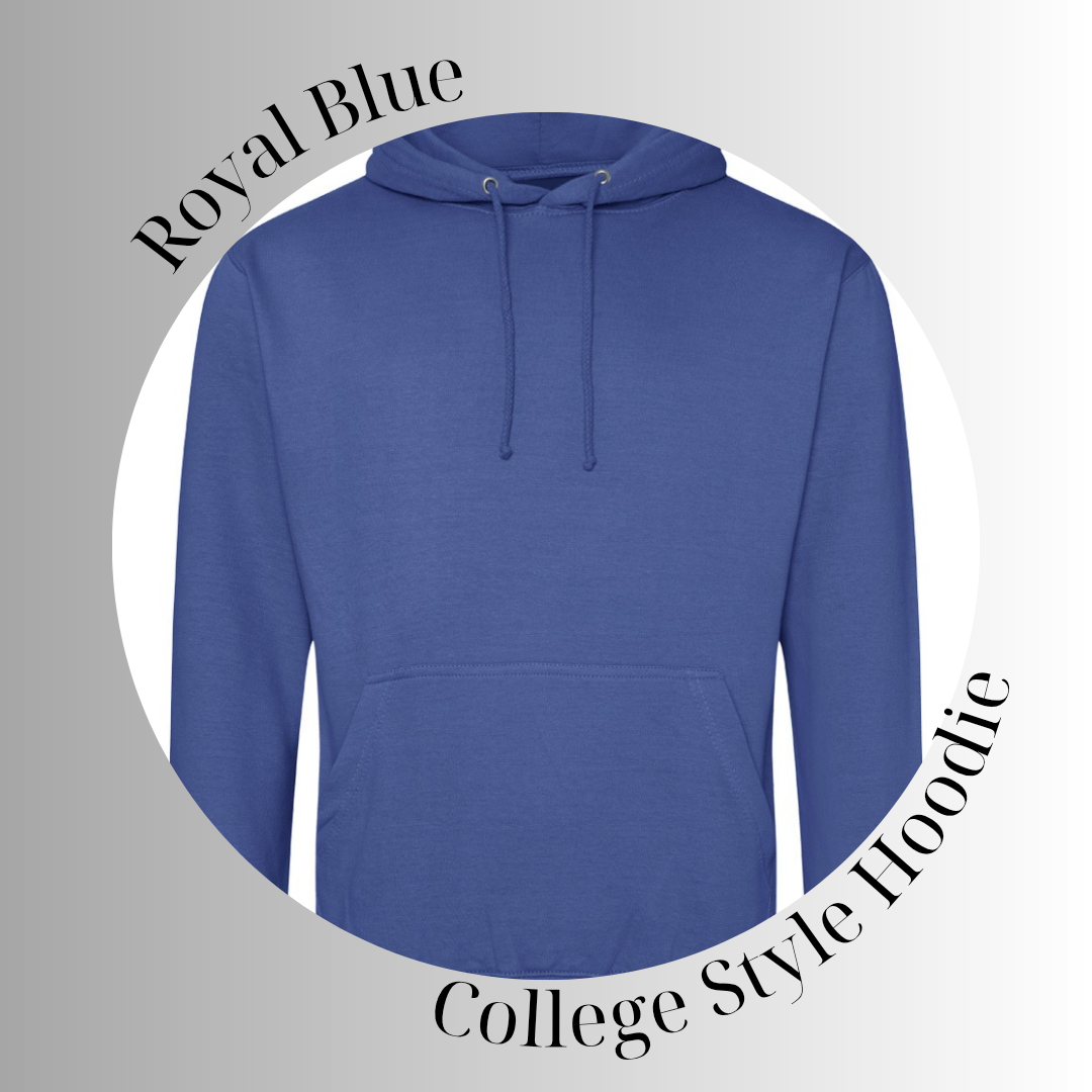 Custom Design Unisex College Hoodie - Keep on Movin' 2025