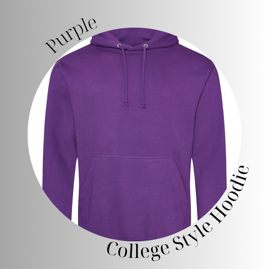 Custom Design Unisex College Hoodie - Keep on Movin' 2025
