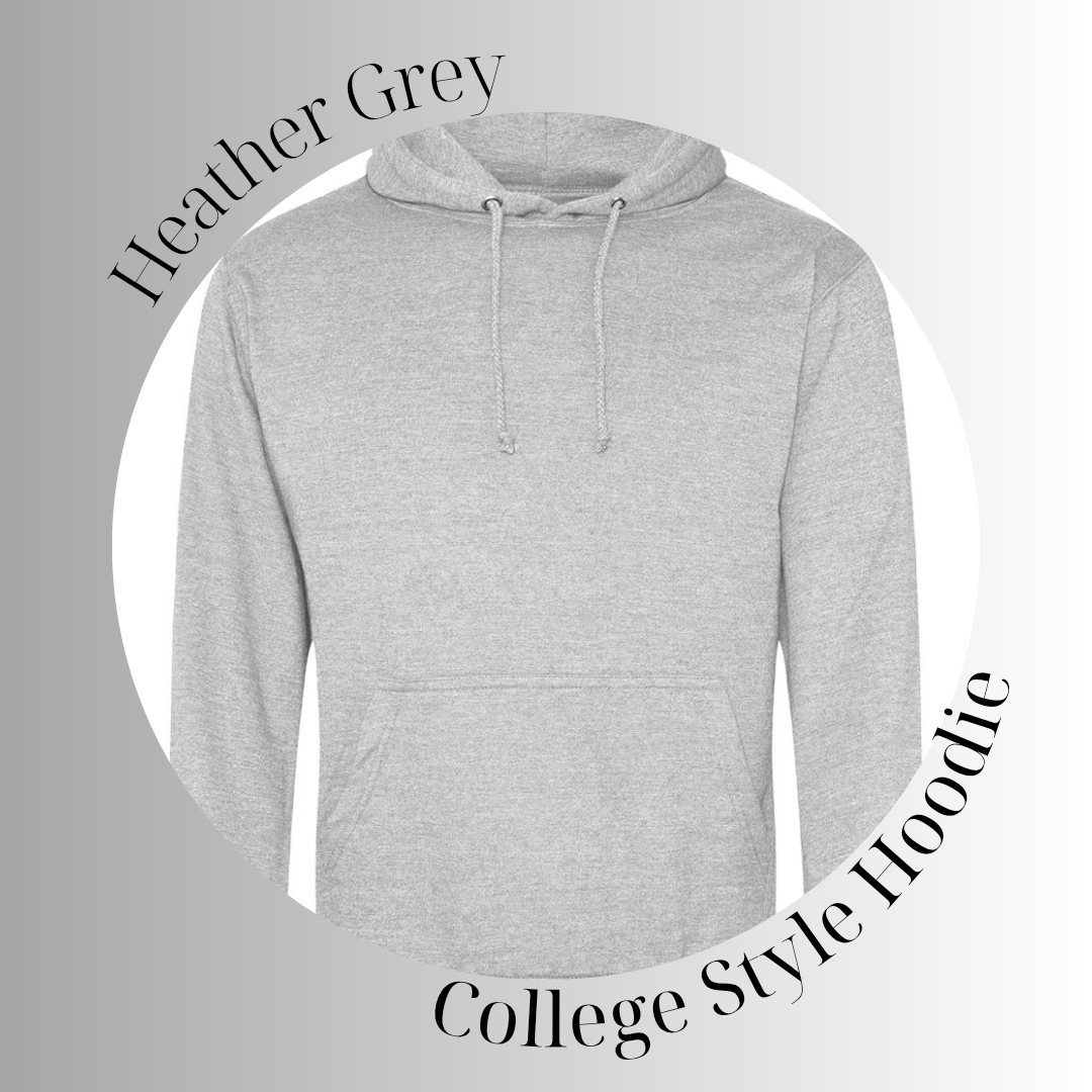 Custom Design Unisex College Hoodie - Keep on Movin' 2025
