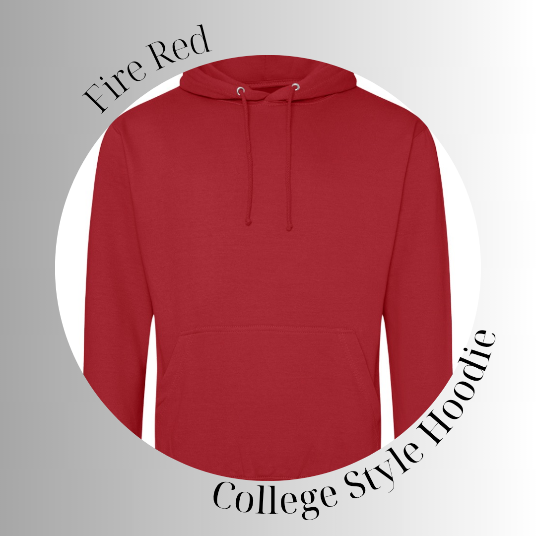 Custom Design Unisex College Hoodie - Keep on Movin' 2025
