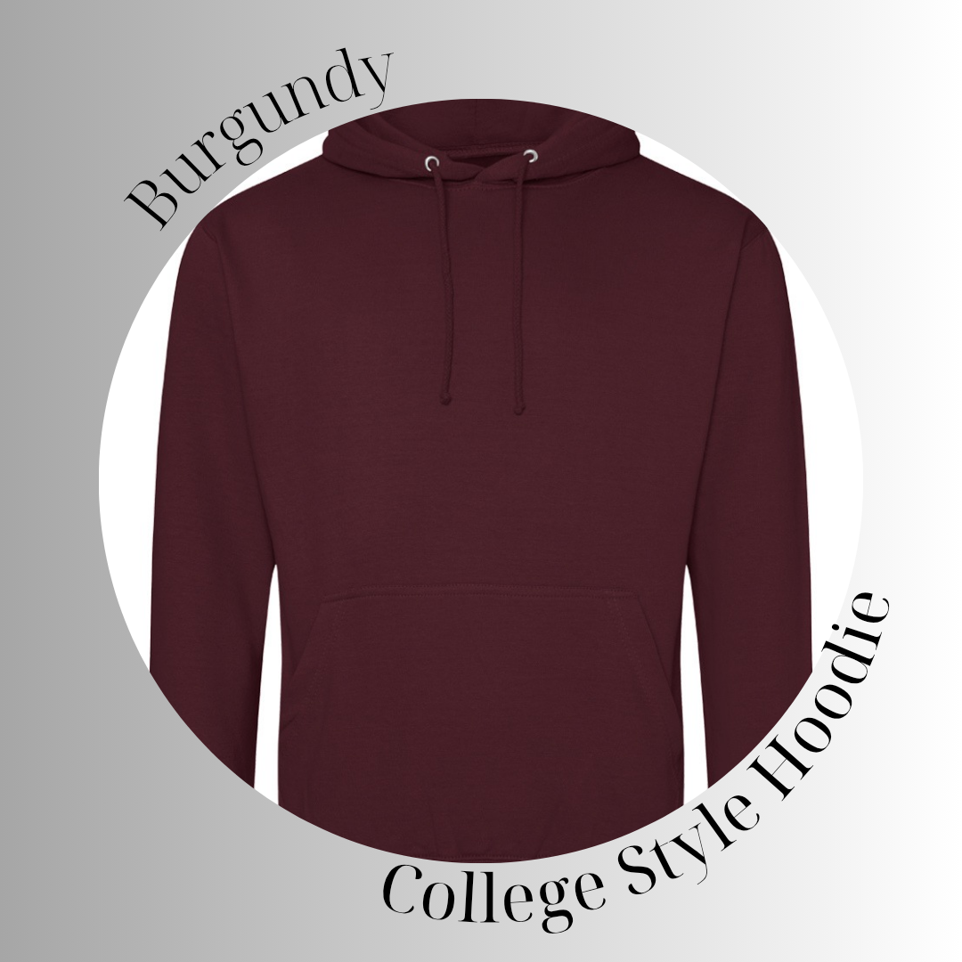 Custom Design Unisex College Hoodie - Keep on Movin' 2025