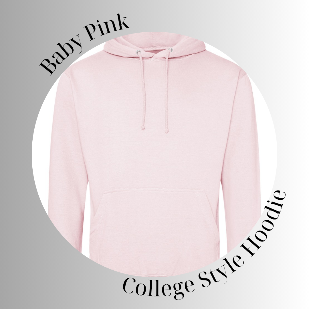 Custom Design Unisex College Hoodie - Keep on Movin' 2025