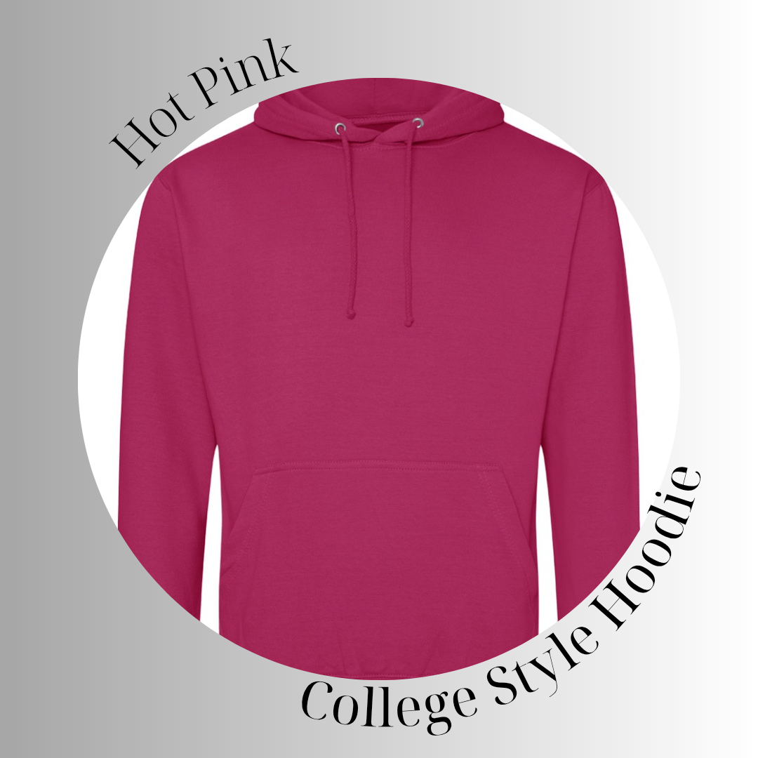 Custom Design Unisex College Hoodie - Keep on Movin' 2025
