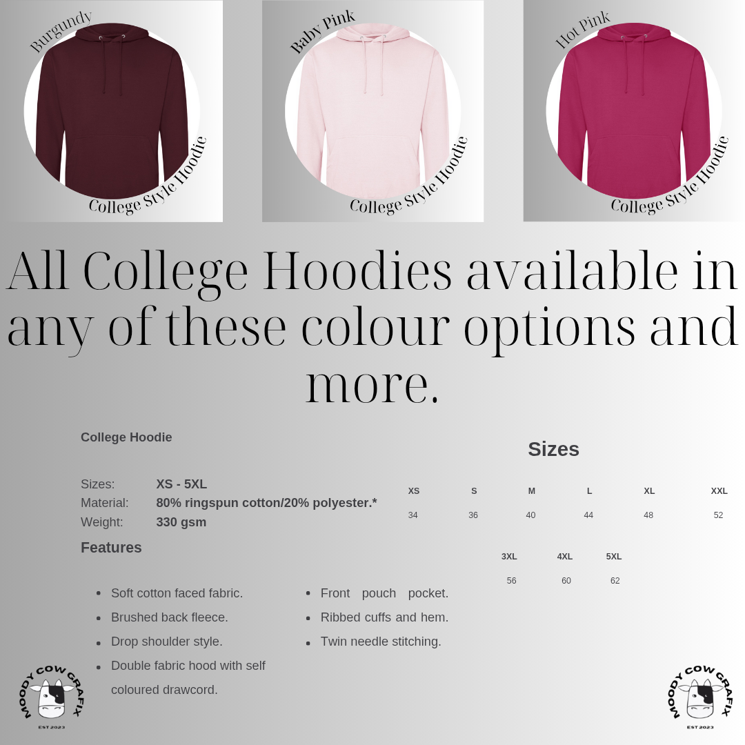 Custom Design Unisex College Hoodie - Keep on Movin' 2025