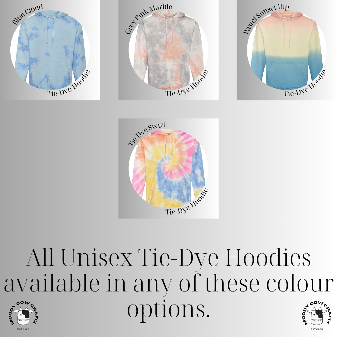 Custom Design Tie Dye Hoodie - Two for the Road 2026