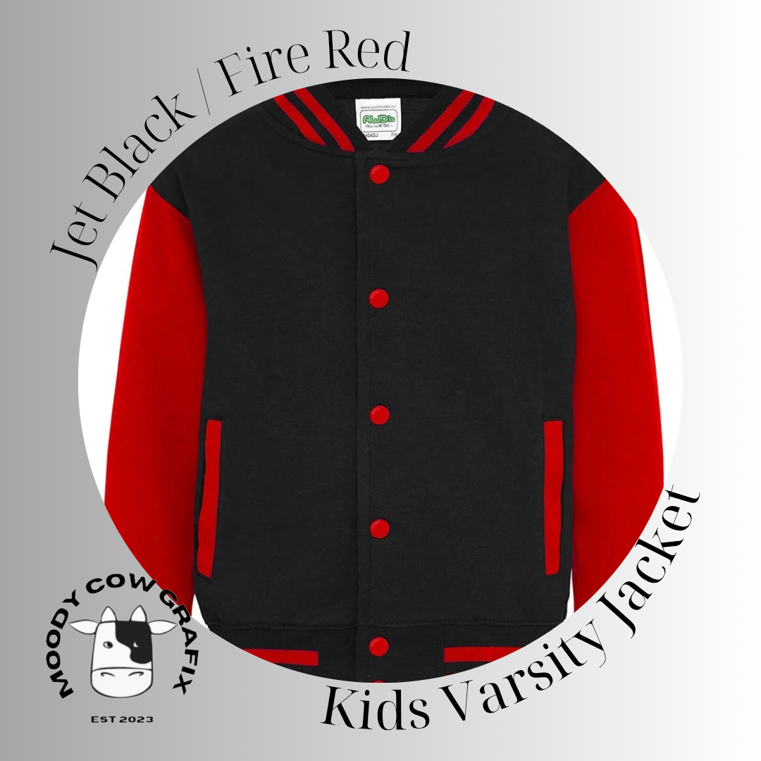 Custom Design Kids Varsity Jacket - The Ultimate Face Off 2025
