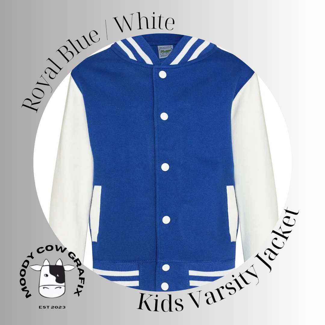 Custom Design Kids Varsity Jacket - The Ultimate Face Off 2025