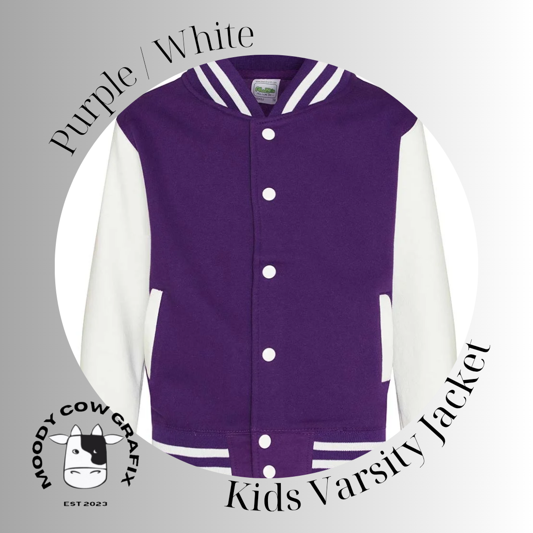 Custom Design Kids Varsity Jacket - The Ultimate Face Off 2025
