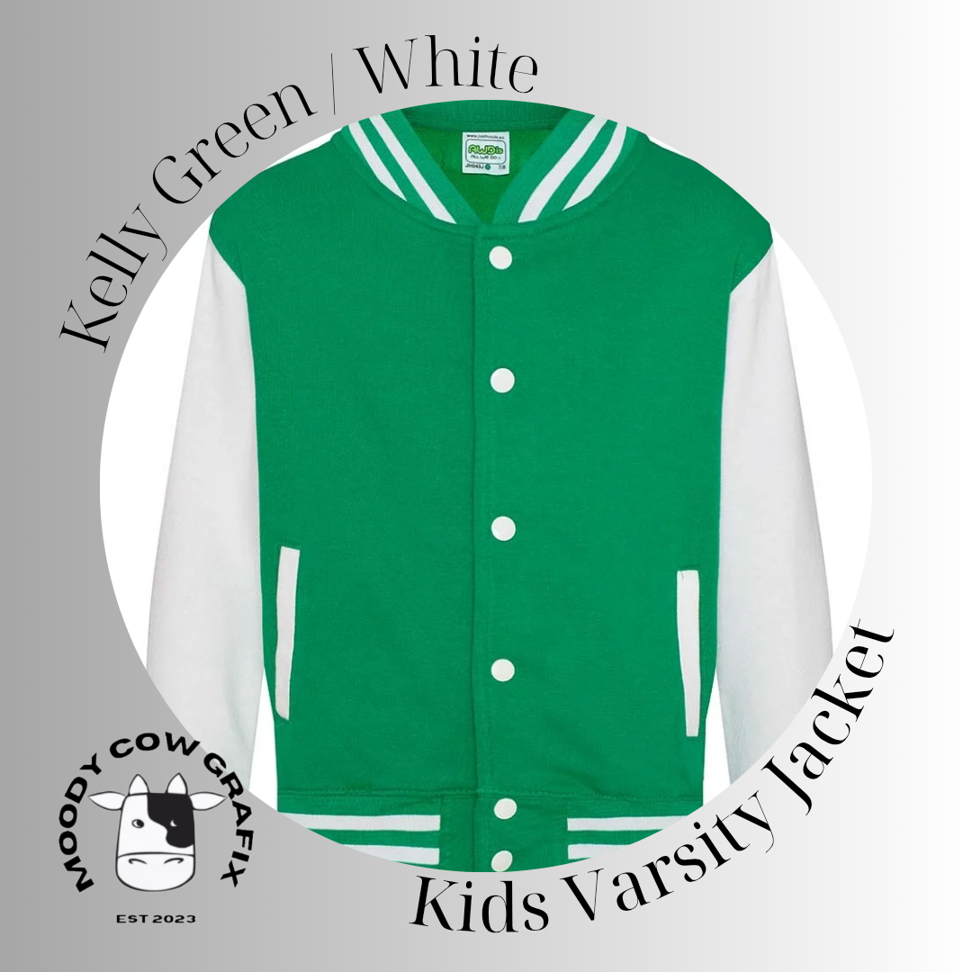 Custom Design Kids Varsity Jacket - The Ultimate Face Off 2025