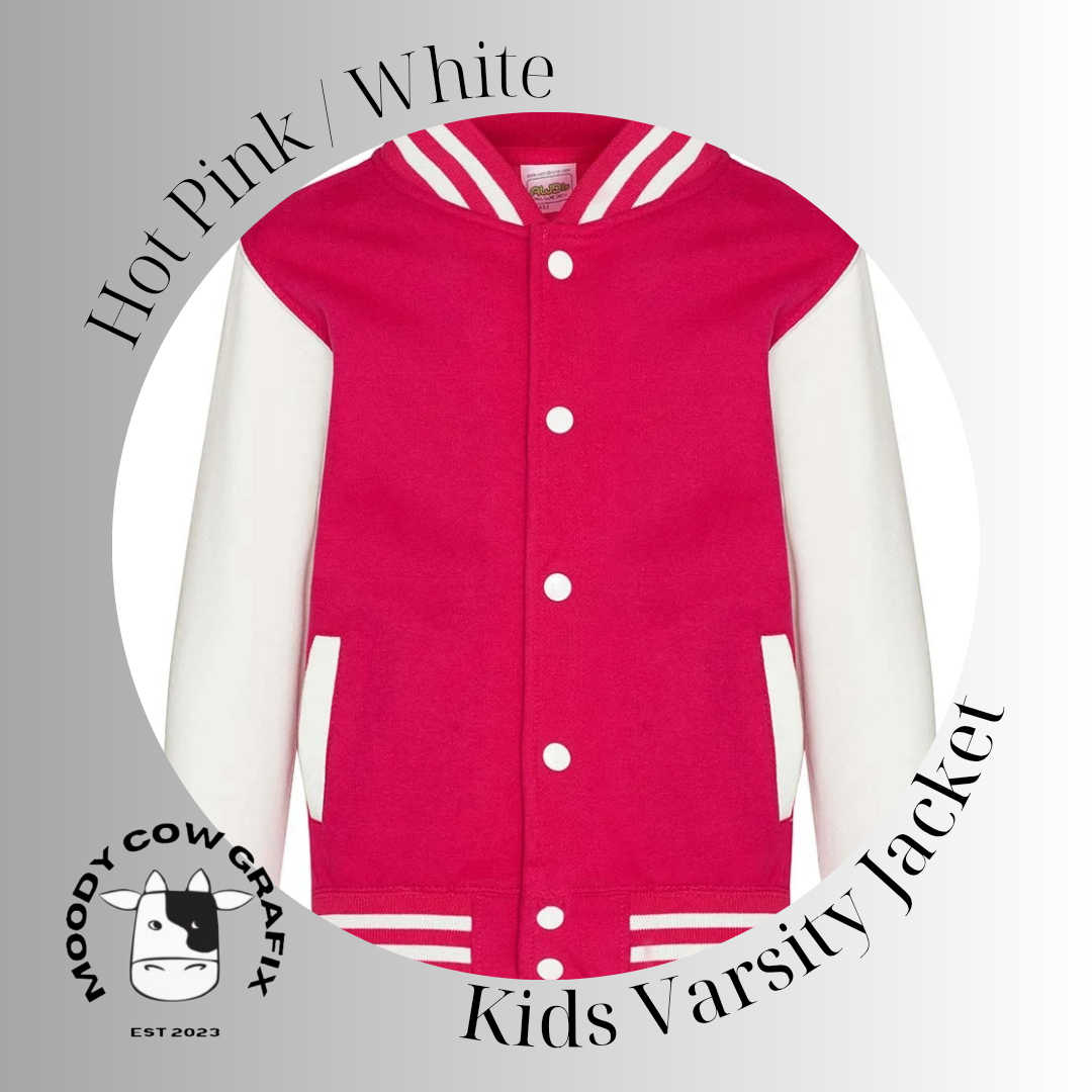 Custom Design Kids Varsity Jacket - The Ultimate Face Off 2025