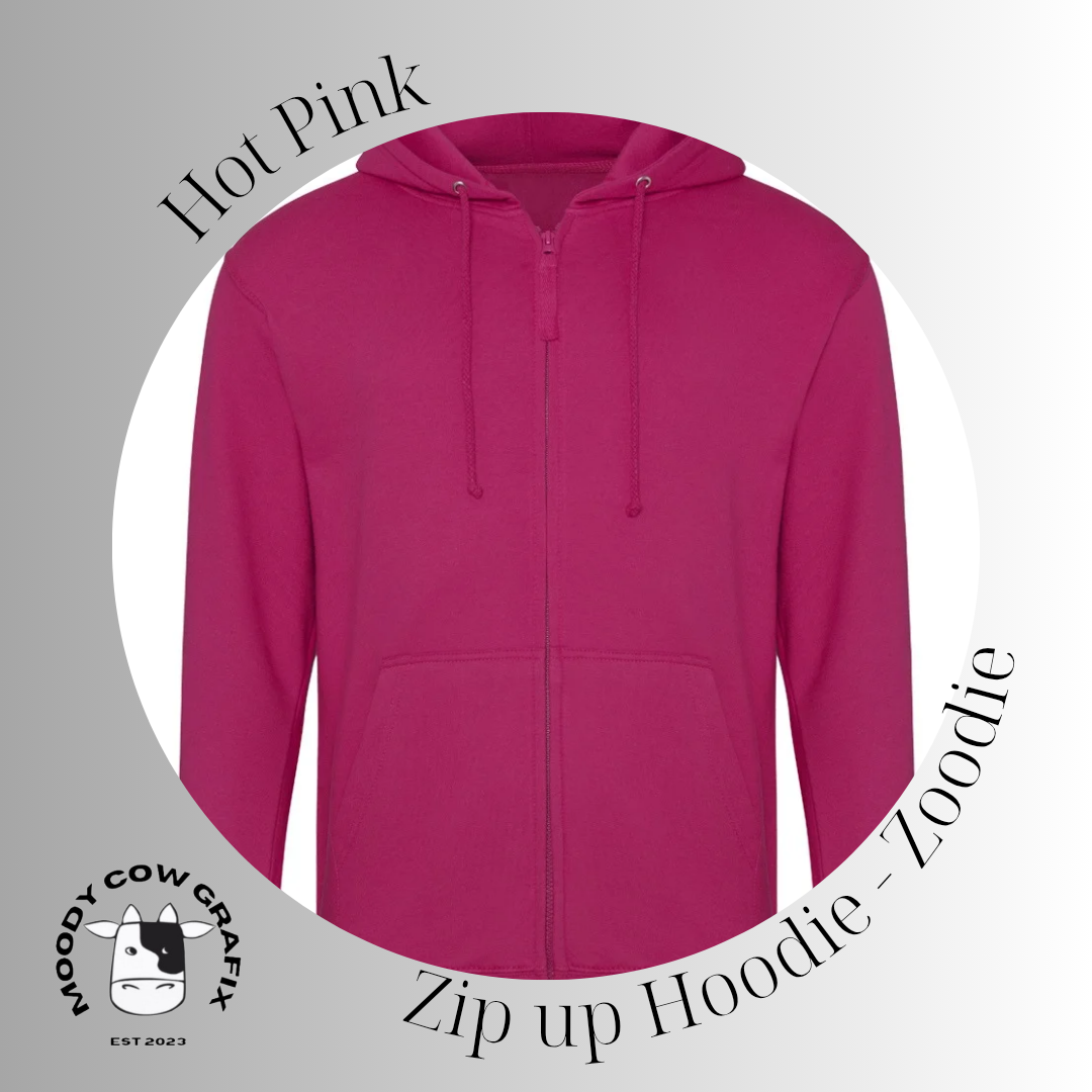 *CUSTOM ORDER* - Custom Design Unisex Zip up Hoodie - Zoodie - The Circus - Summer 2026.