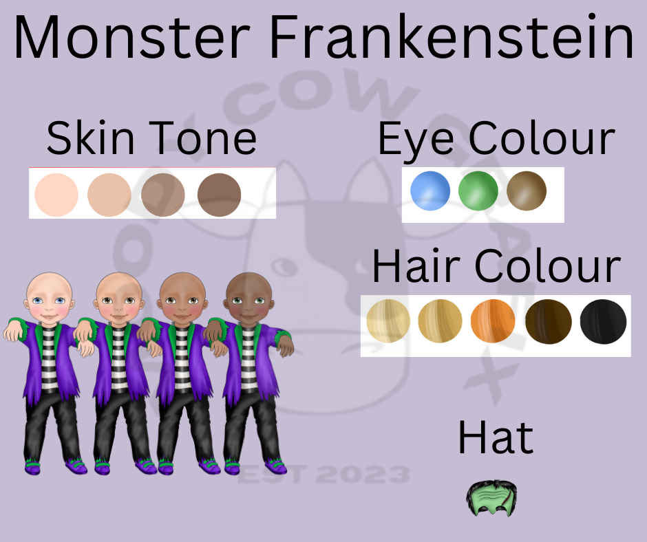 Personalised 'Monster Frankenstein' Halloween Tote Bag