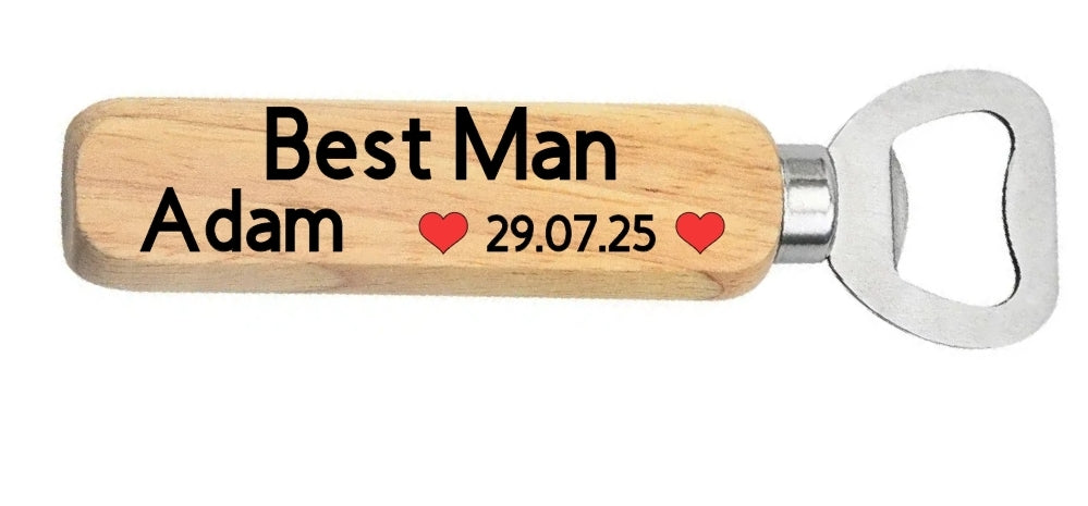 Personalised Bottle Opener
