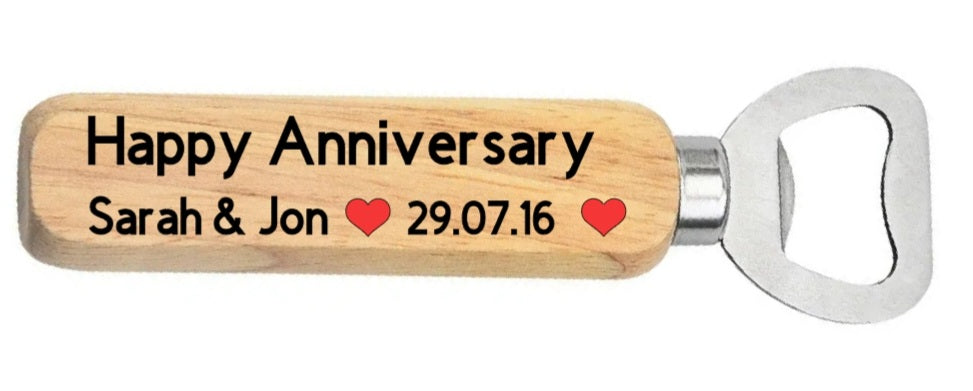 Personalised Bottle Opener