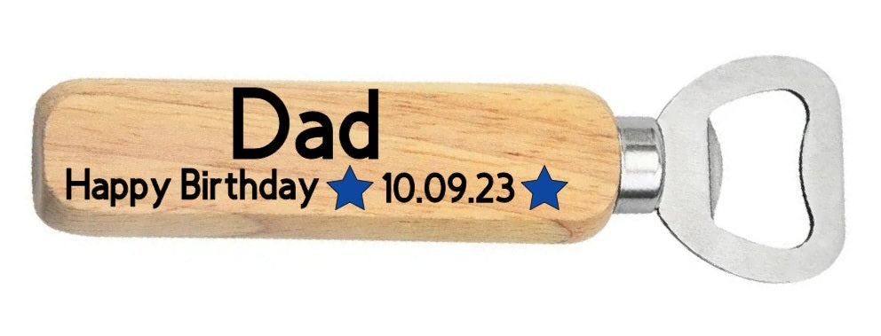 Personalised Bottle Opener