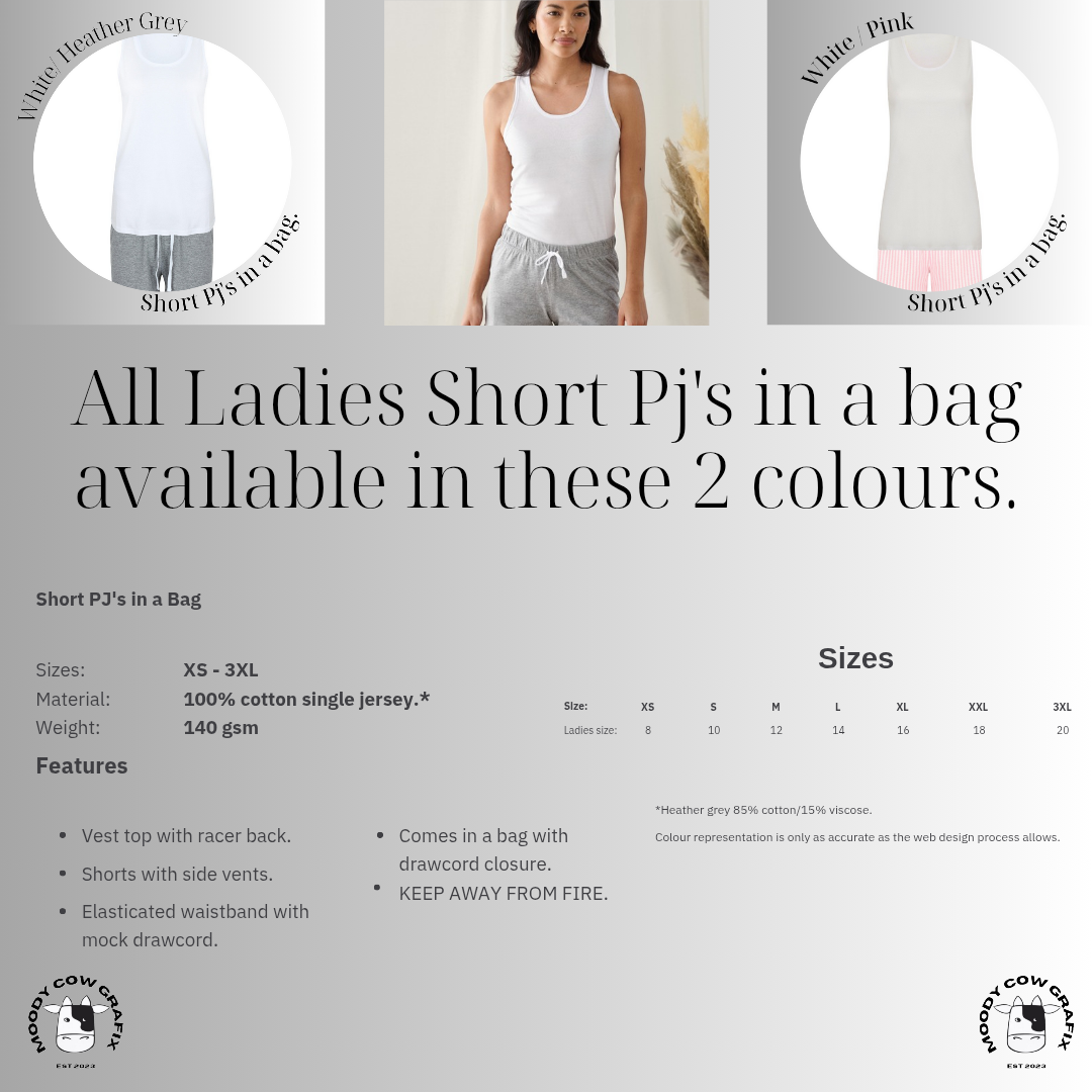Short PJ's in a bag - The Circus - Summer 2026