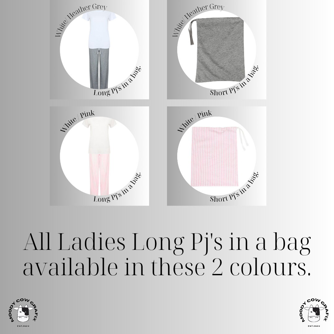 Long PJ'S in a bag - The Ultimate Face Off 2025.