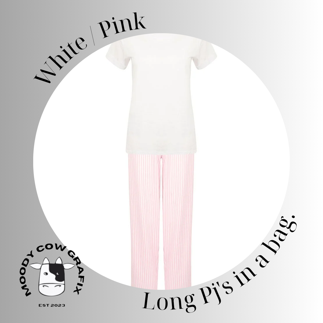 Long PJ'S in a bag - The Ultimate Face Off 2025.