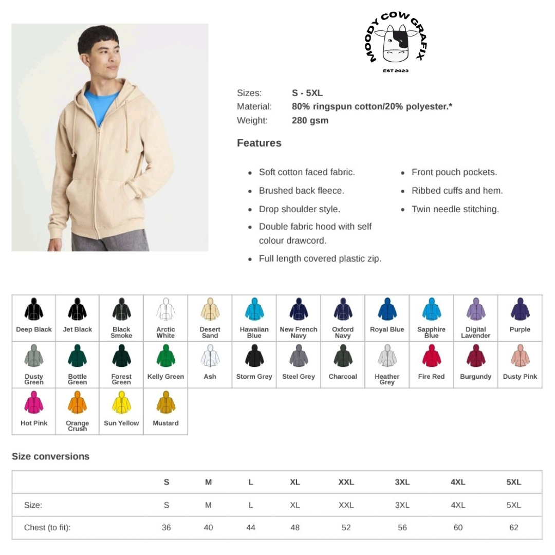 NHS Hoodie, Personalised Hoodie