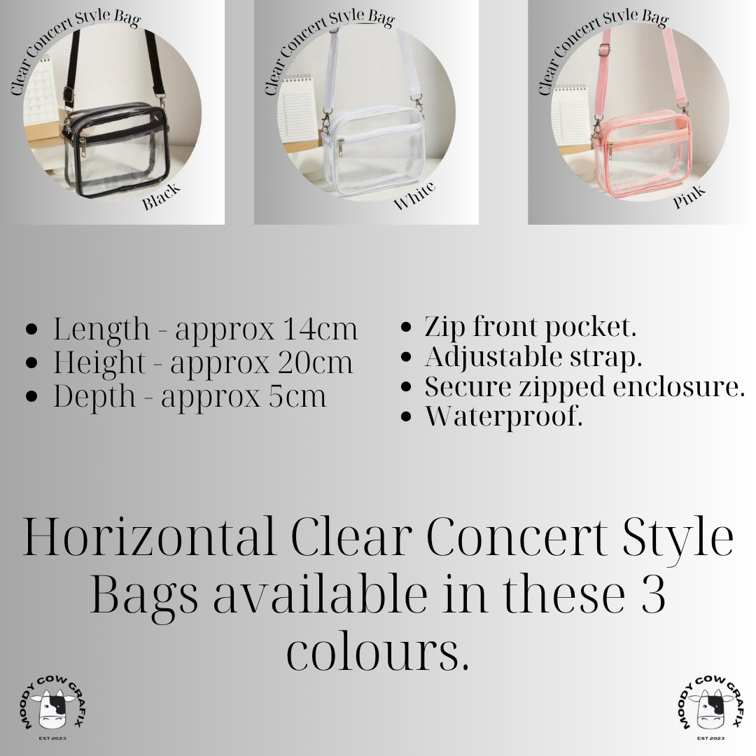 Concert Style Horizontal Cross Body Bag - 25th Anniversary Tour 2026