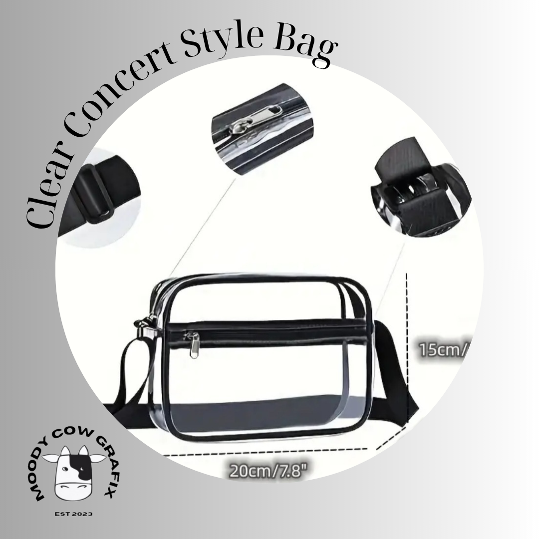 Concert Style Horizontal Cross Body Bag - 25th Anniversary Tour 2026