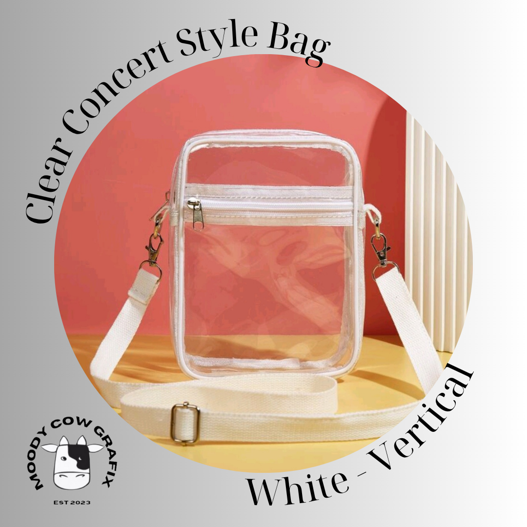 Concert Style Vertical Cross Body Bag - The Circus -Summer 2026