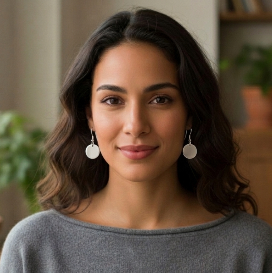 Artists Logo Silver Earrings - The Circus - Summer 2026.