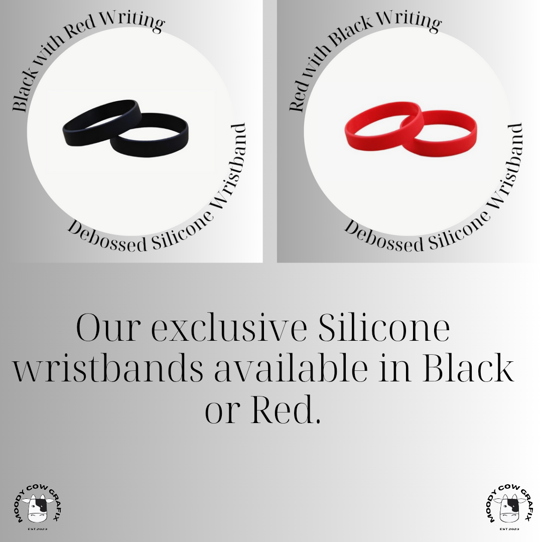 Custom Design Silicone Wristbands - Two for the Road 2026