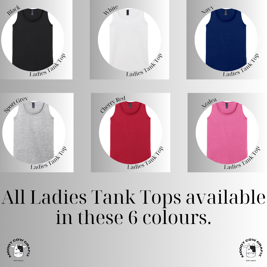 Custom Design Ladies Softstyle Tank Top - Two for the Road 2026.