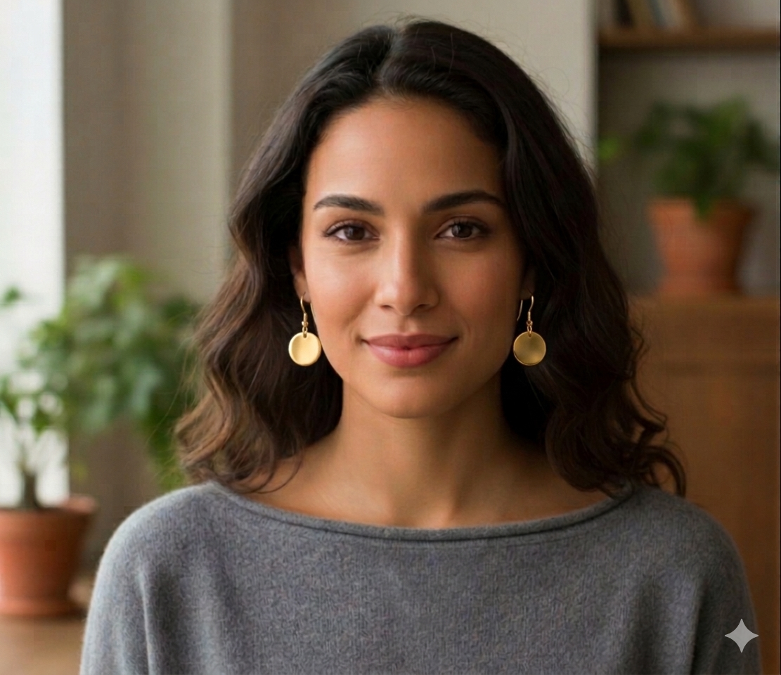 Artists Logo Gold plated Earrings - The Circus - Summer 2026.