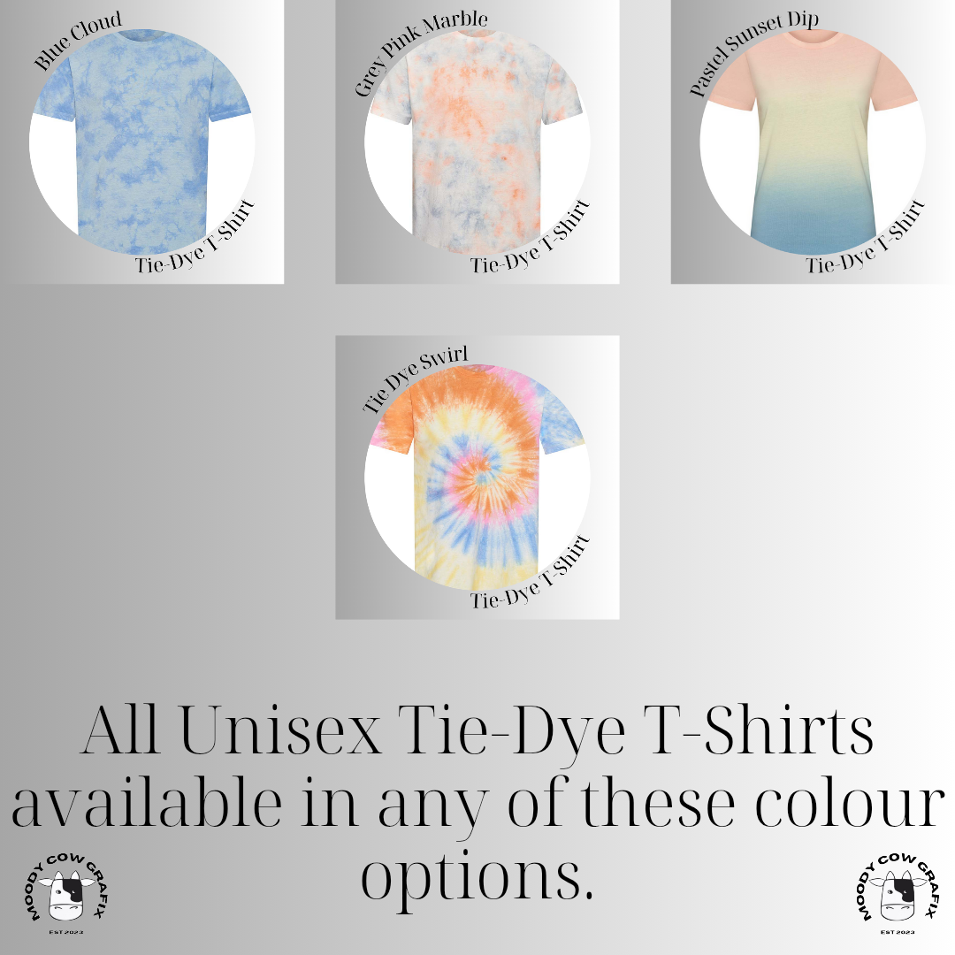 Custom Design Tie Dye T-Shirt - 25th Anniversary Tour 2026