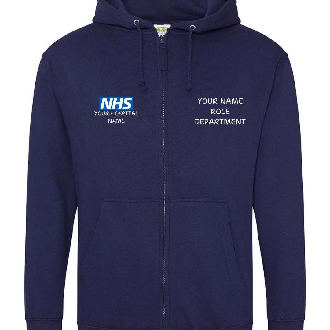 NHS Hoodie, Personalised Hoodie