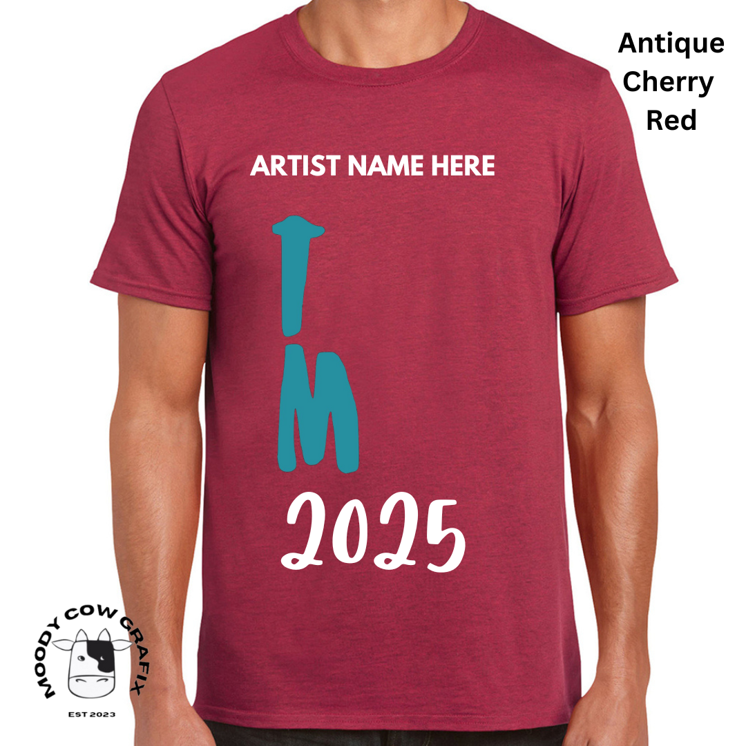 Custom Design -Unisex T-Shirt (Reds, Pinks, Yellow and Purple Colours) - TM Design