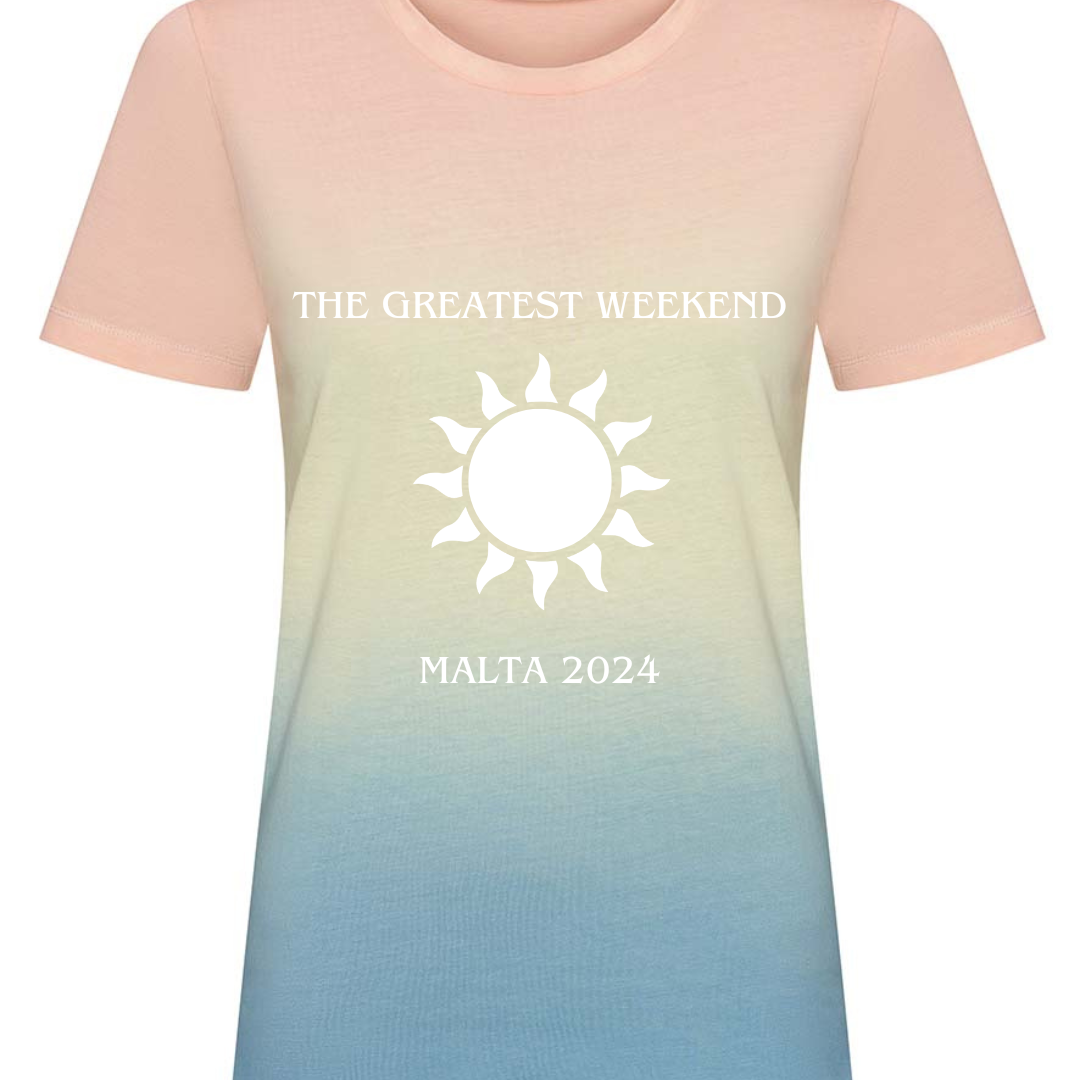 Custom Design Malta 2024 - Tie Dye T-Shirt