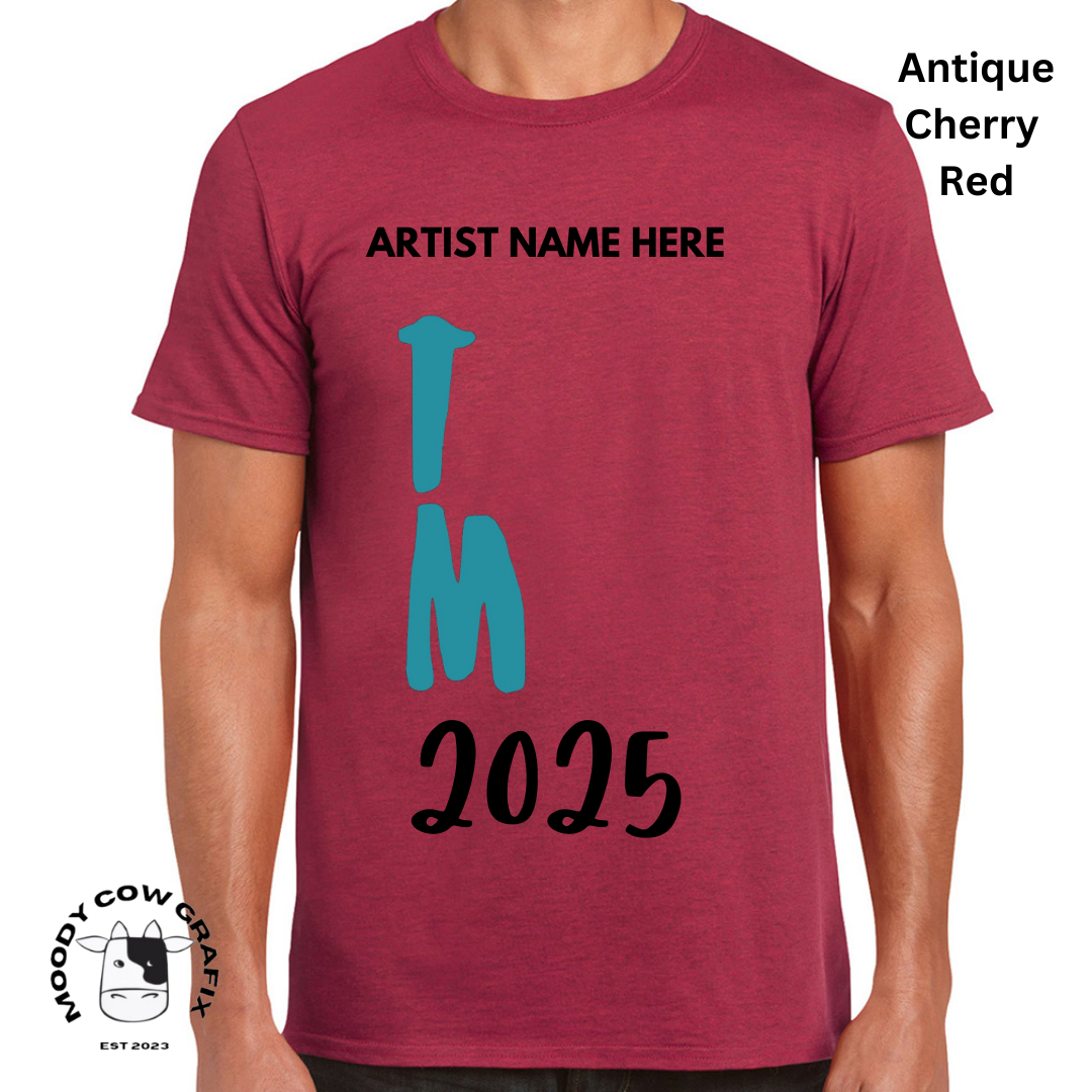 Custom Design -Unisex T-Shirt (Reds, Pinks, Yellow and Purple Colours) - TM Design