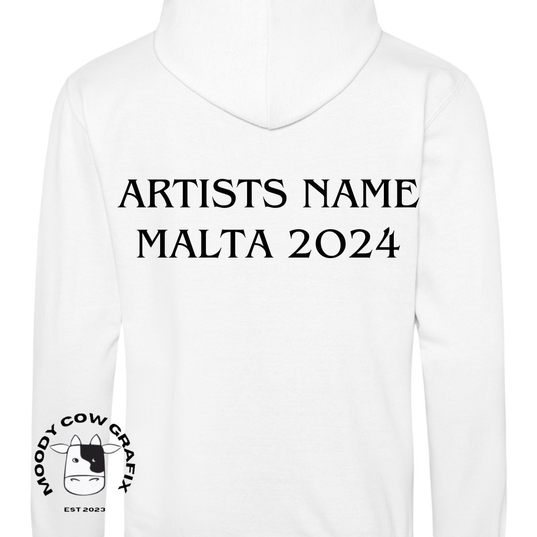 Custom Design Malta 2024 Hoodie