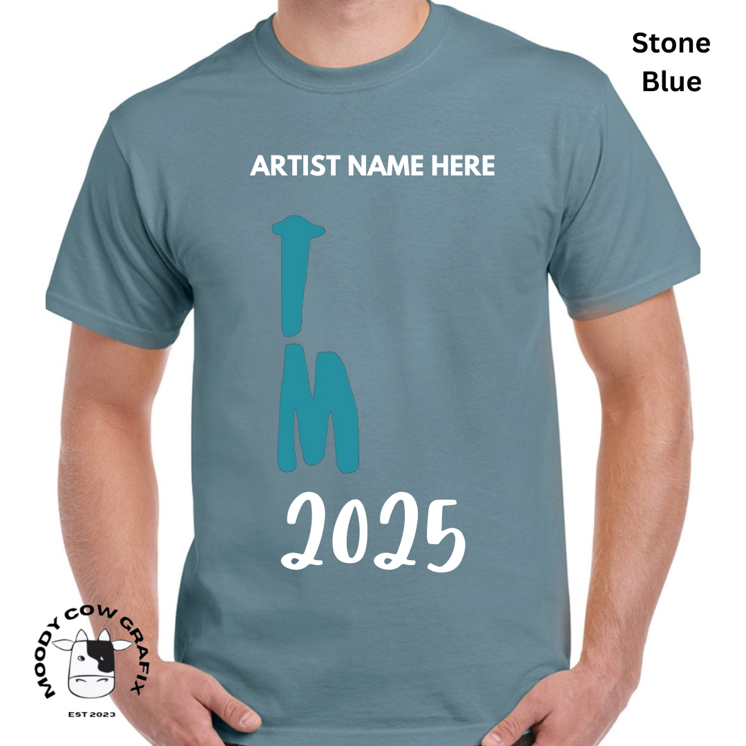 Custom Design -Unisex T-Shirt (Blue Colours) - TM Design Style