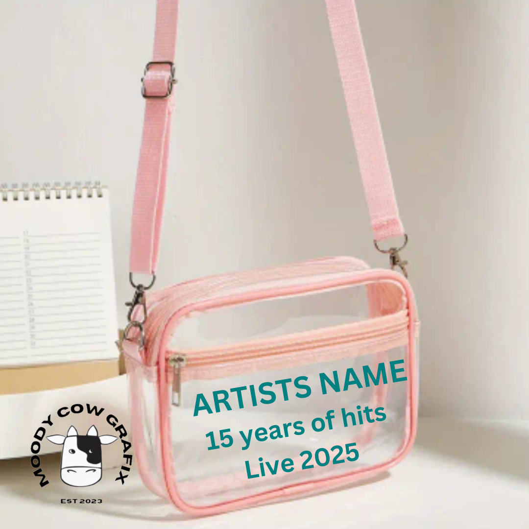 Concert Style Cross Body Bag - 15 Years of Hits Live 2025