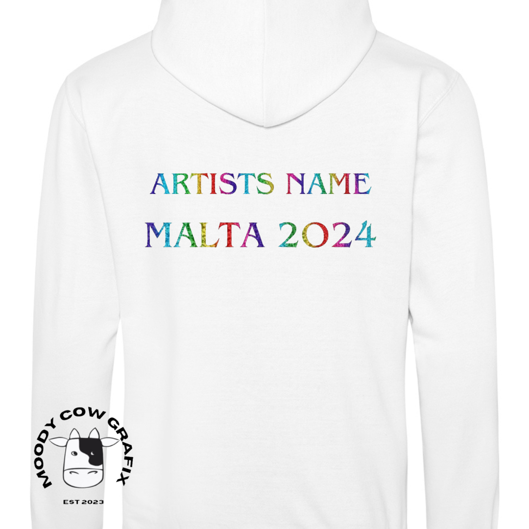 Custom Design Malta 2024 Hoodie