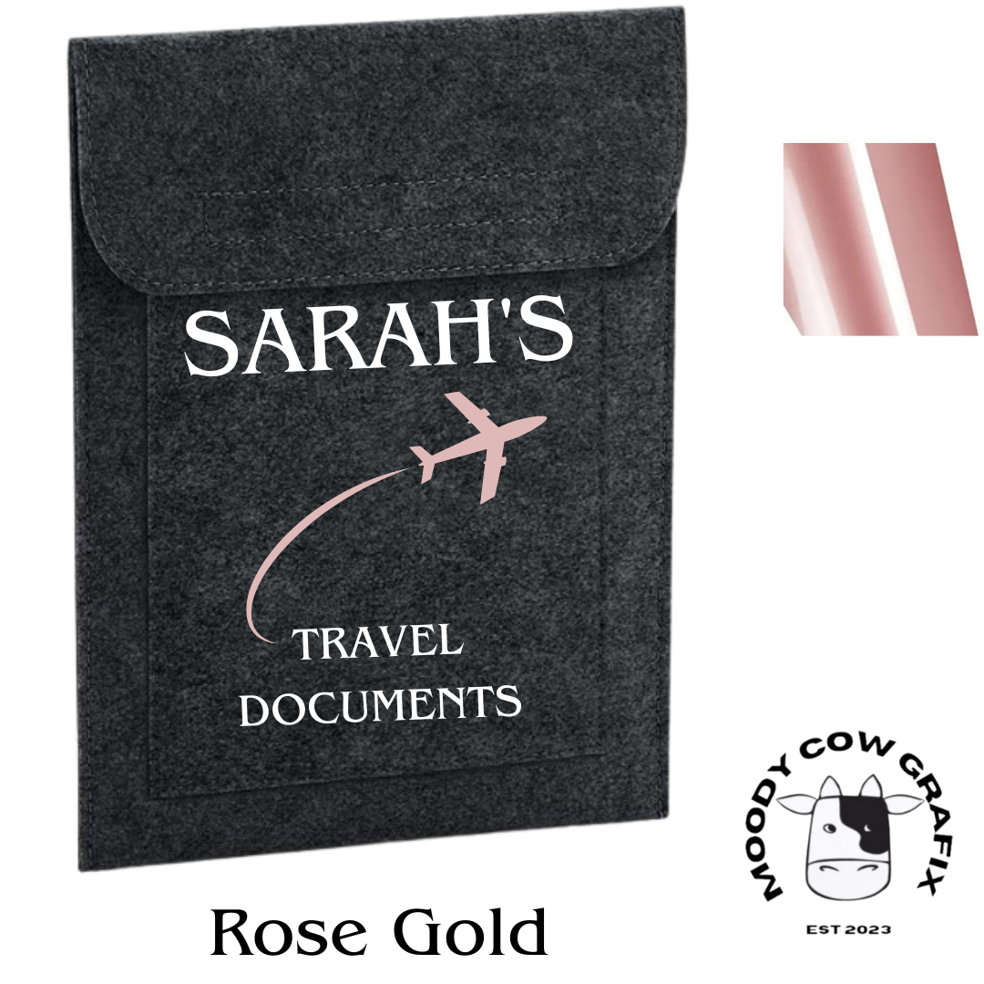 Personalised / Custom Design Travel Document Holders.