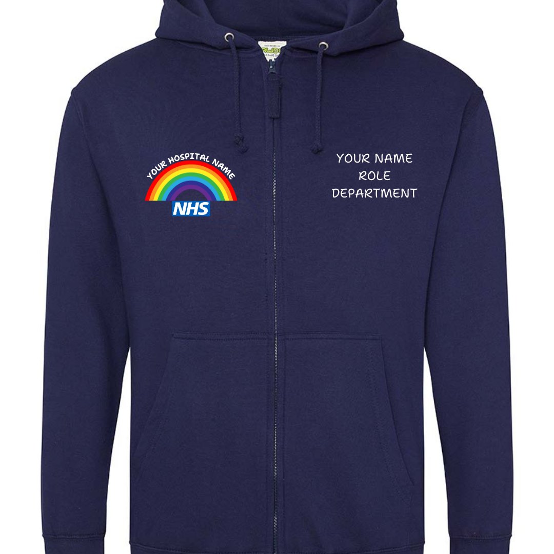 NHS Hoodie, Personalised Hoodie