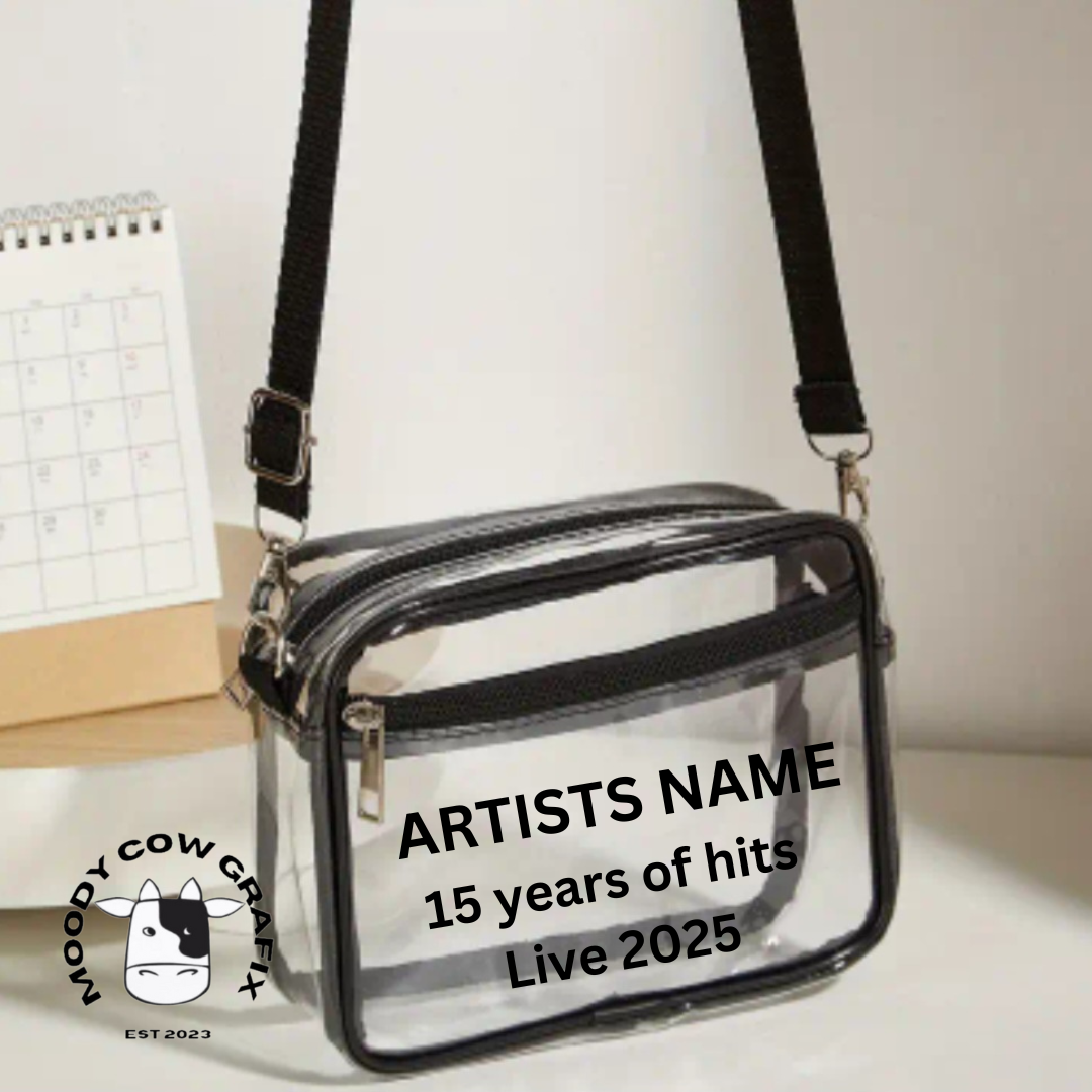 Concert Style Cross Body Bag - 15 Years of Hits Live 2025